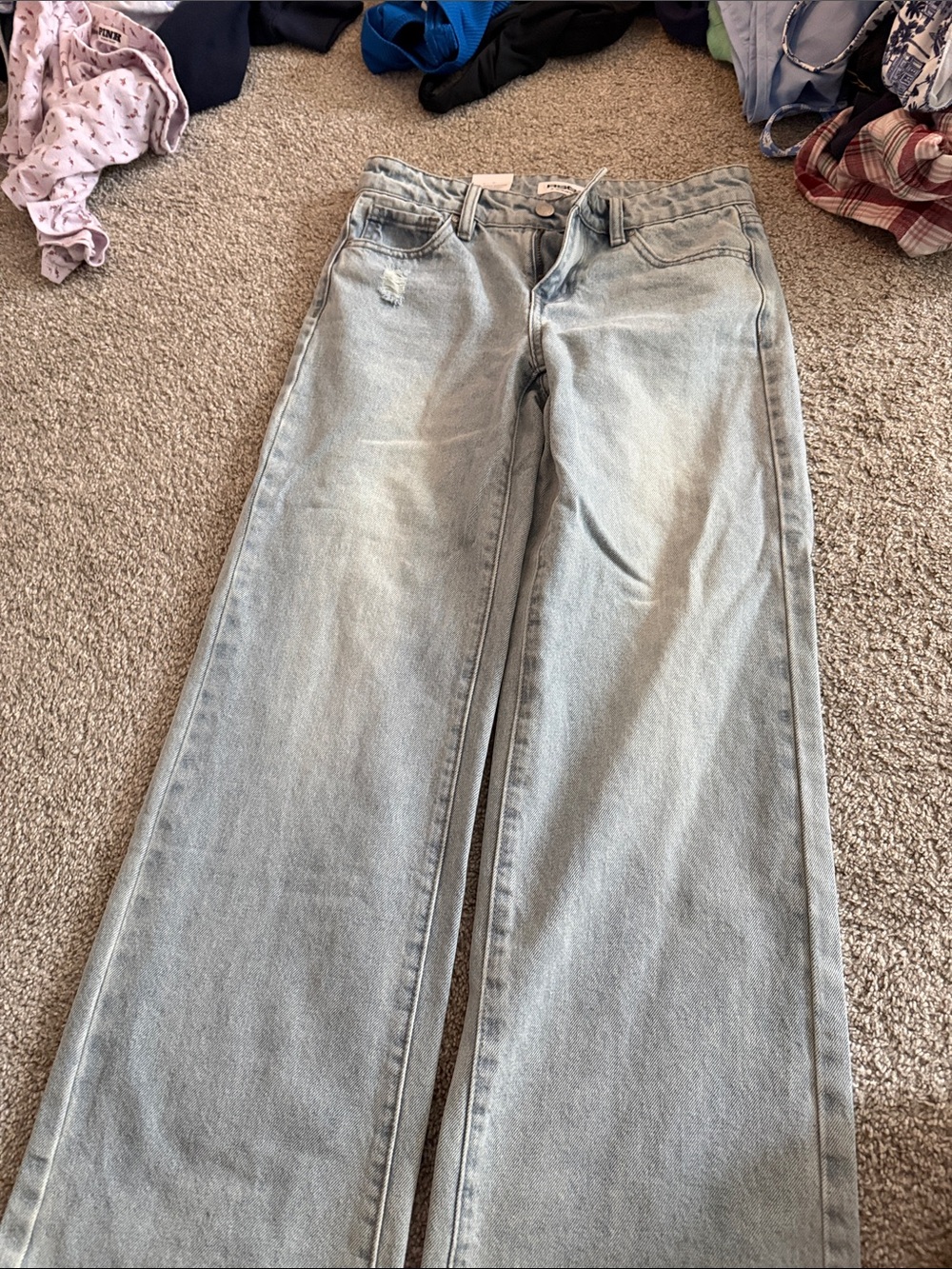 RSQ Light Blue Kids Wide Leg Jeans